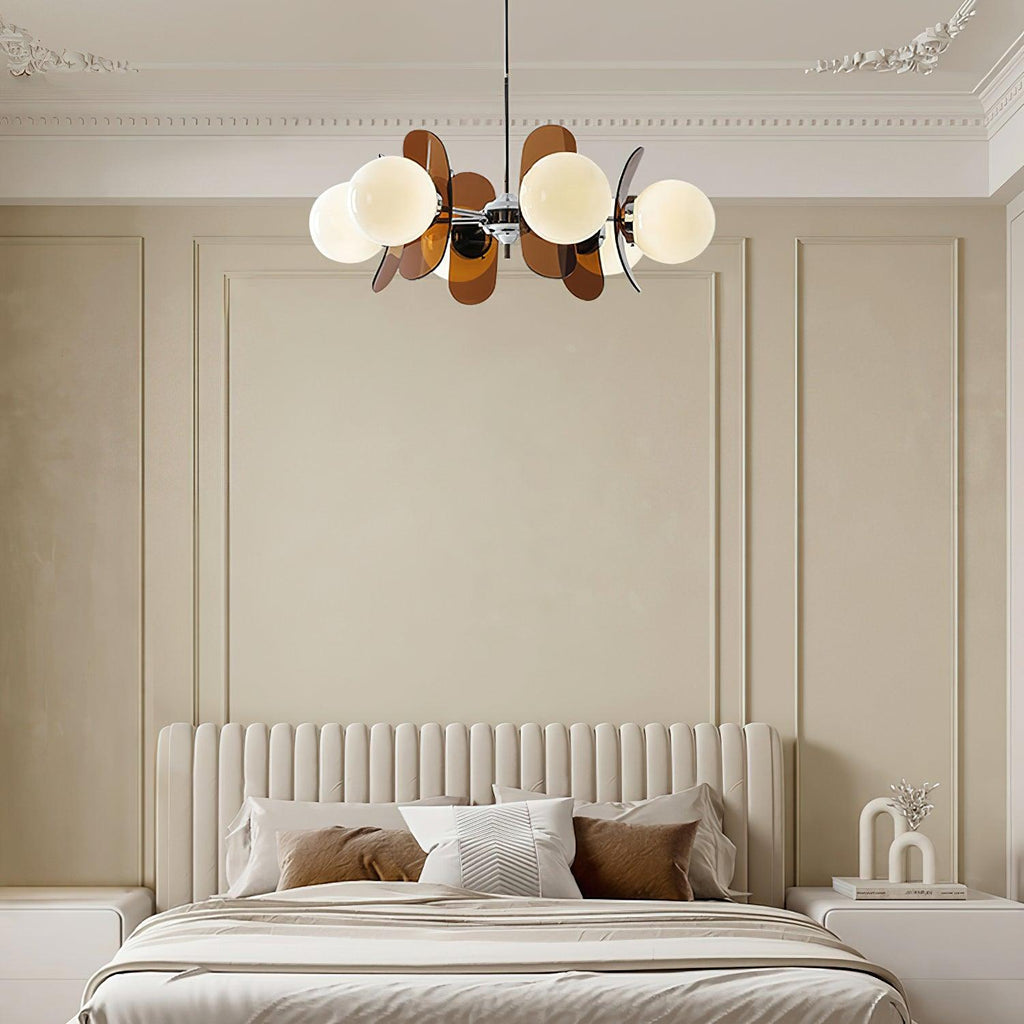 Lampadario floreale Torella