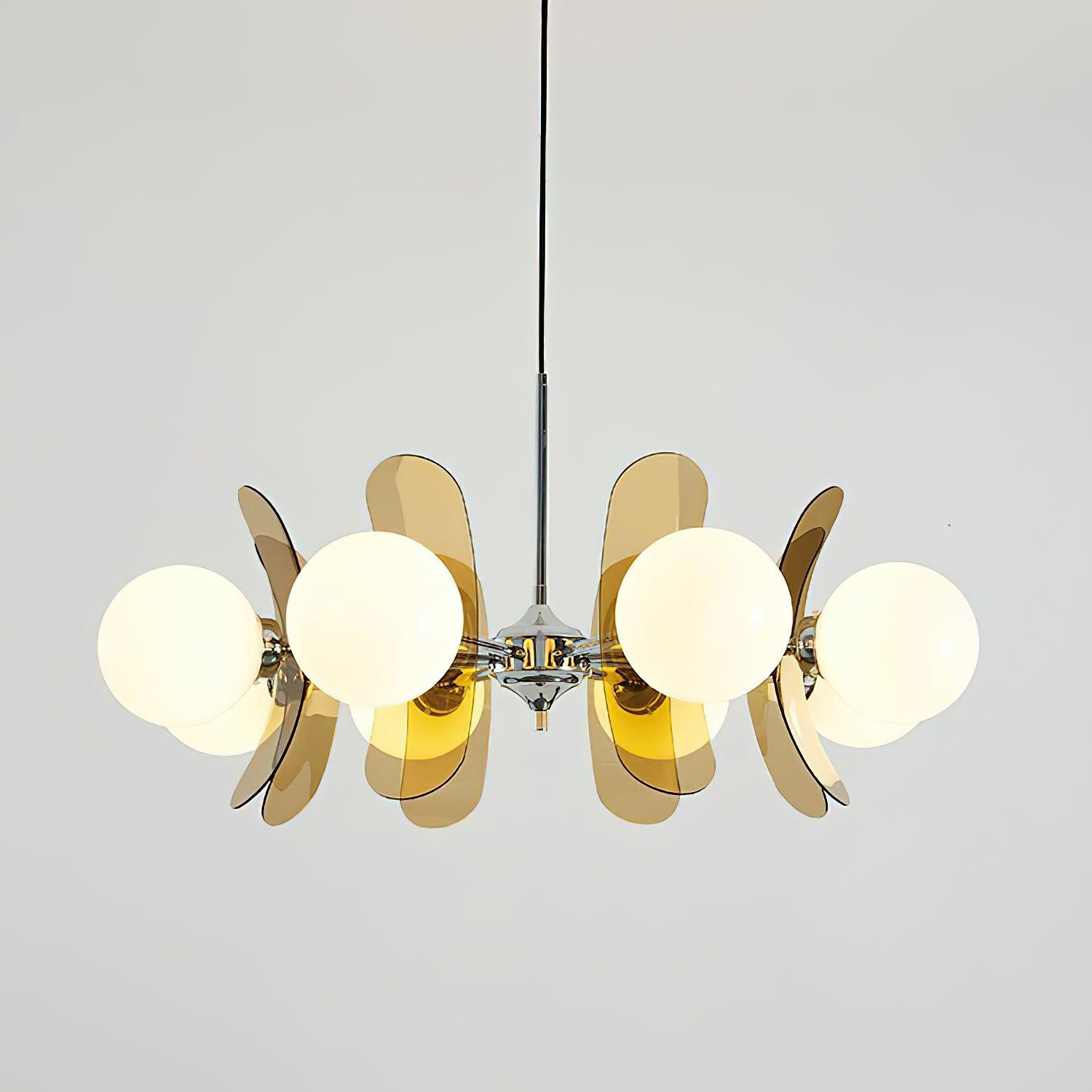 Lampadario floreale Torella