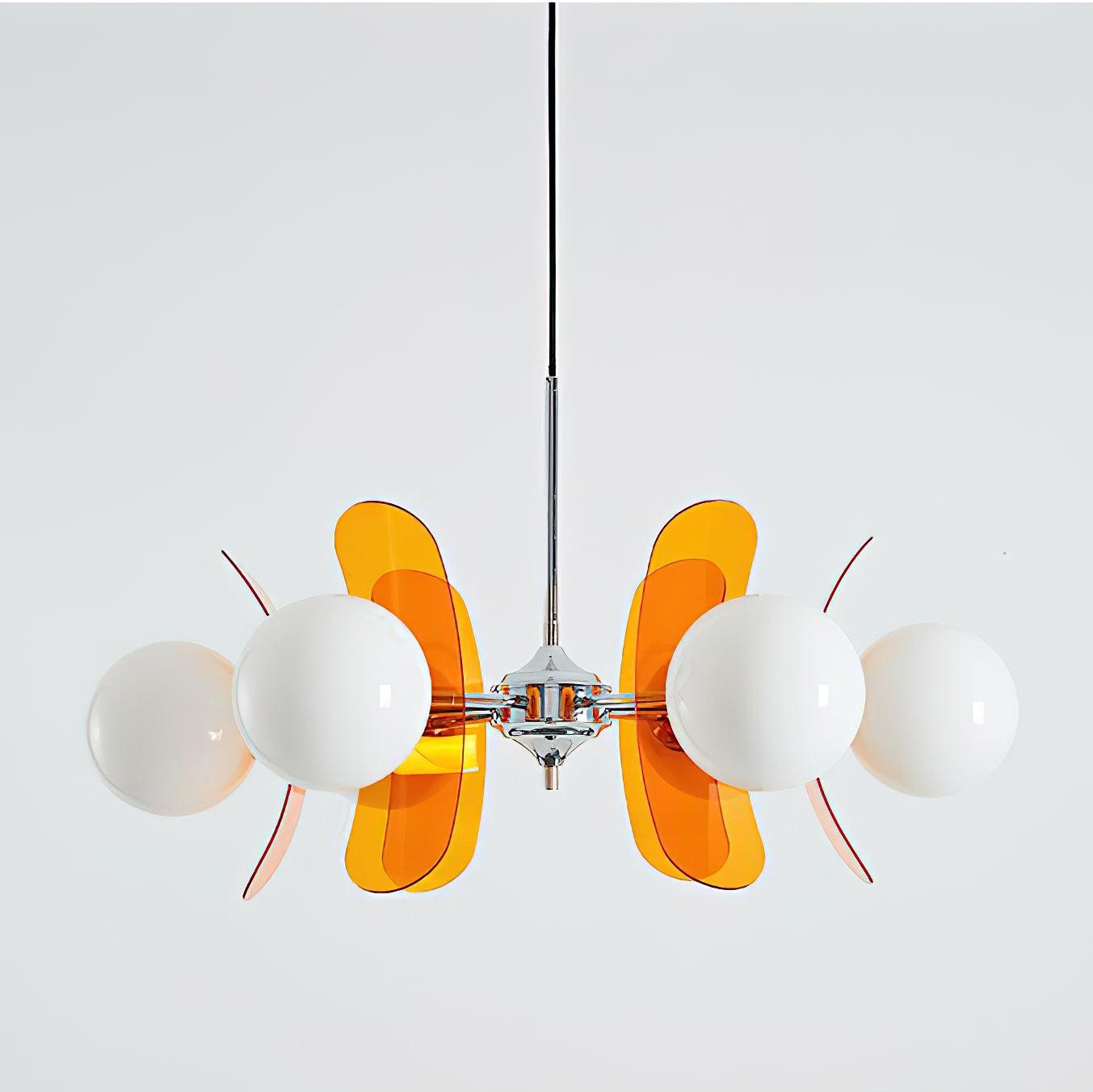 Lampadario floreale Torella