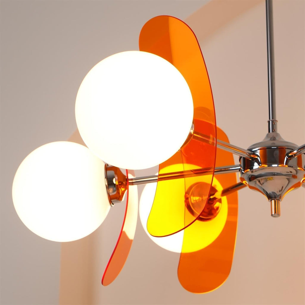 Lampadario floreale Torella
