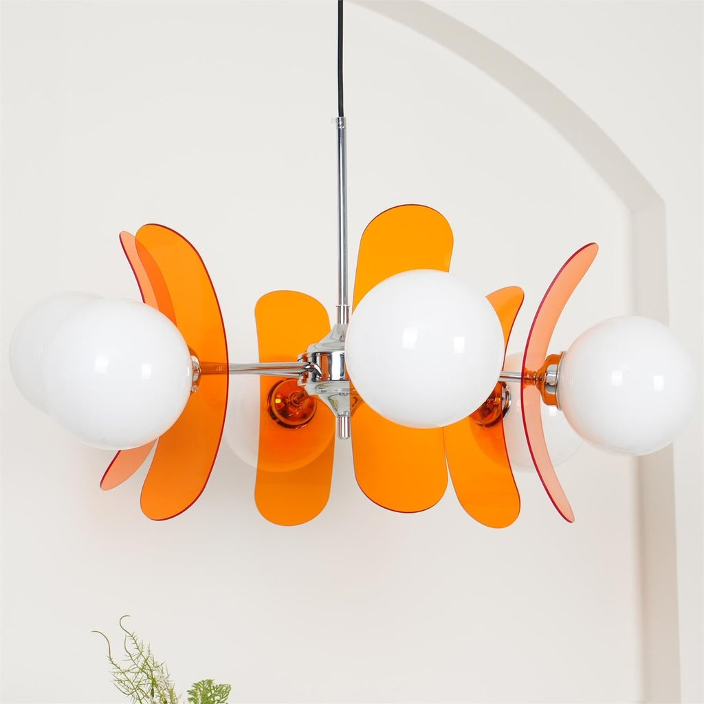 Lampadario floreale Torella
