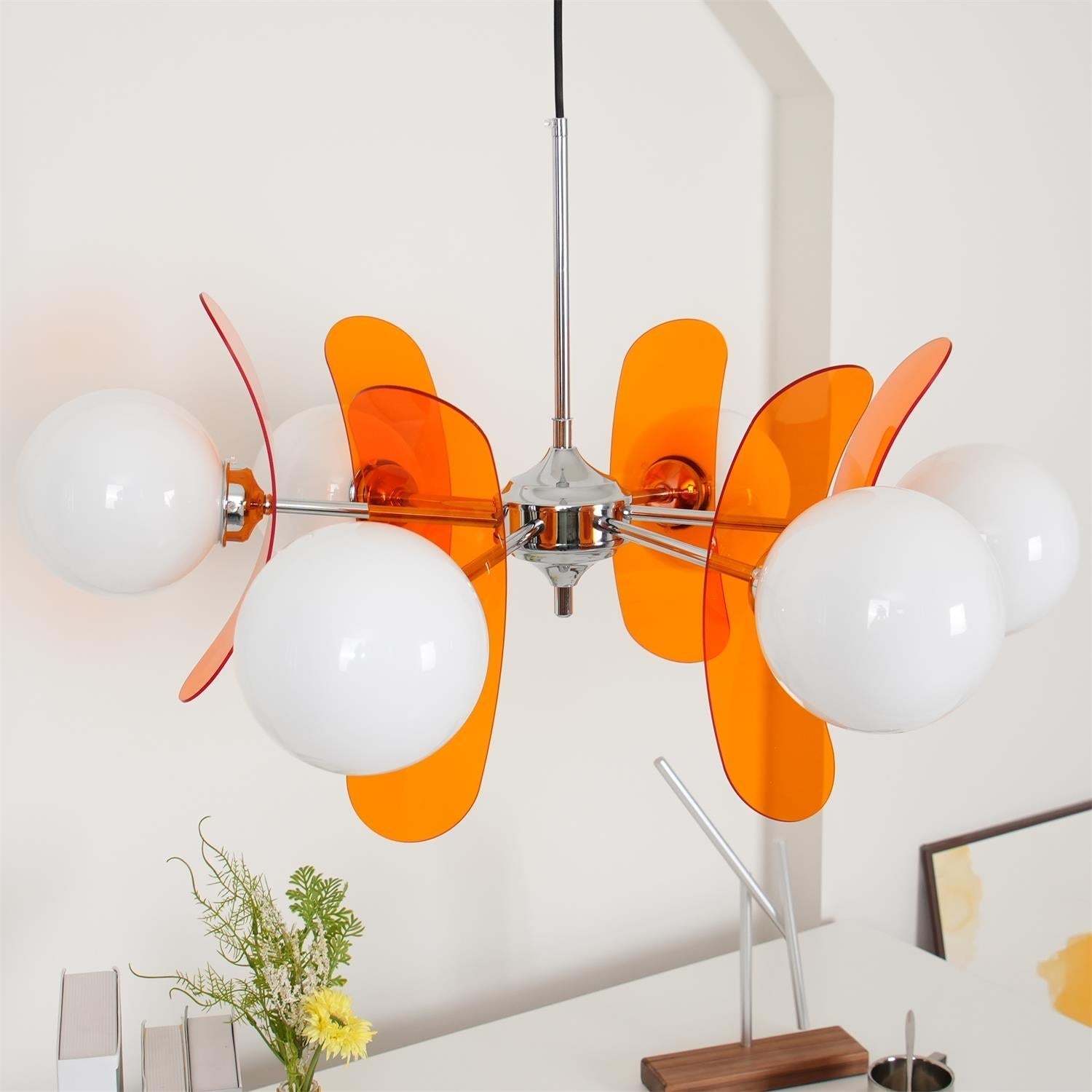 Lampadario floreale Torella