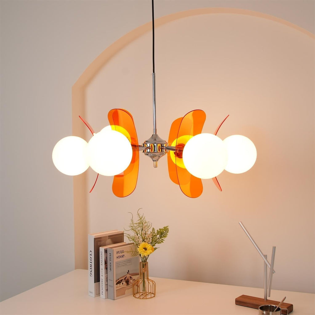 Lampadario floreale Torella