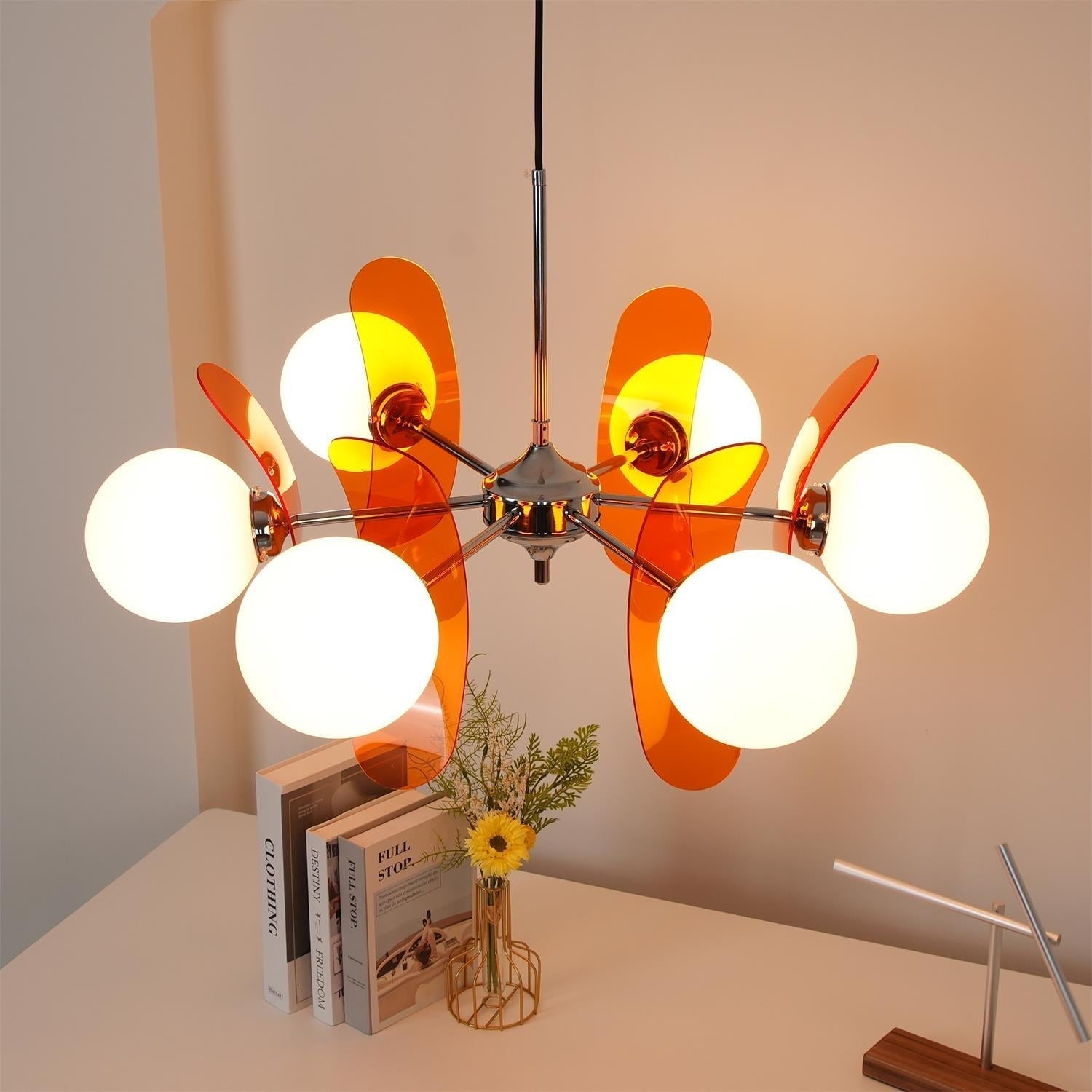Lampadario floreale Torella