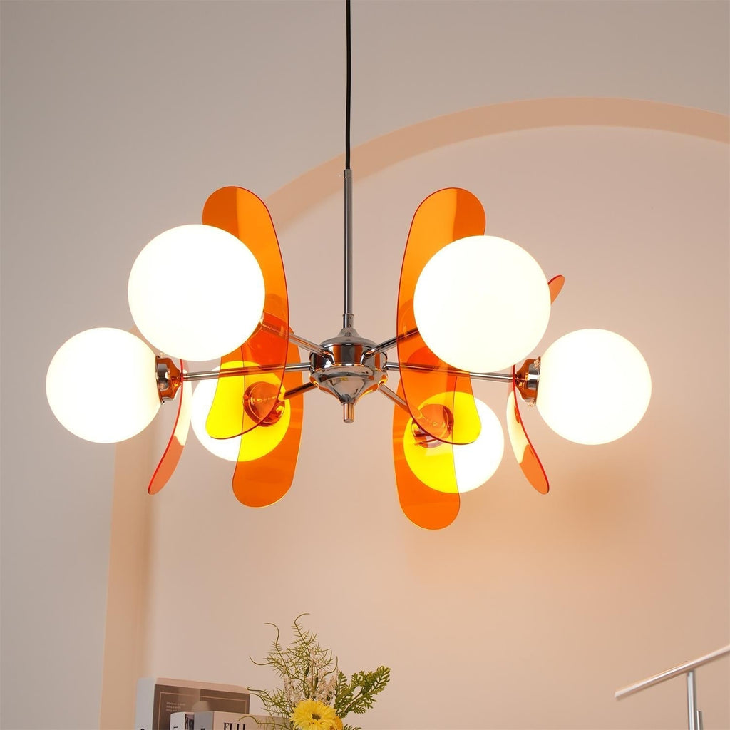 Lampadario floreale Torella