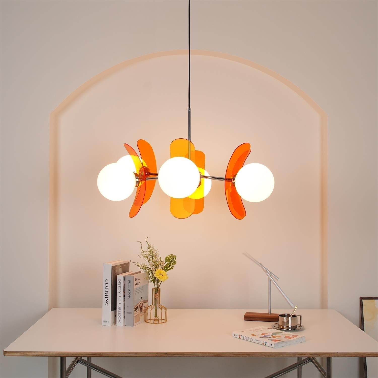 Lampadario floreale Torella