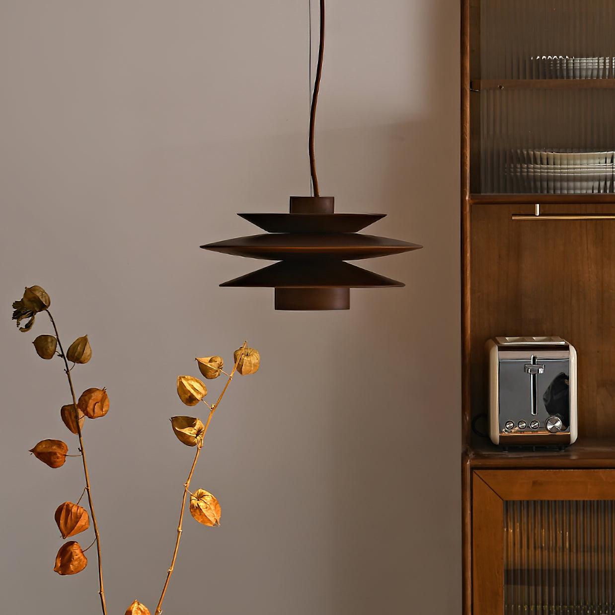 Lampada a sospensione geometrica Sillumiri