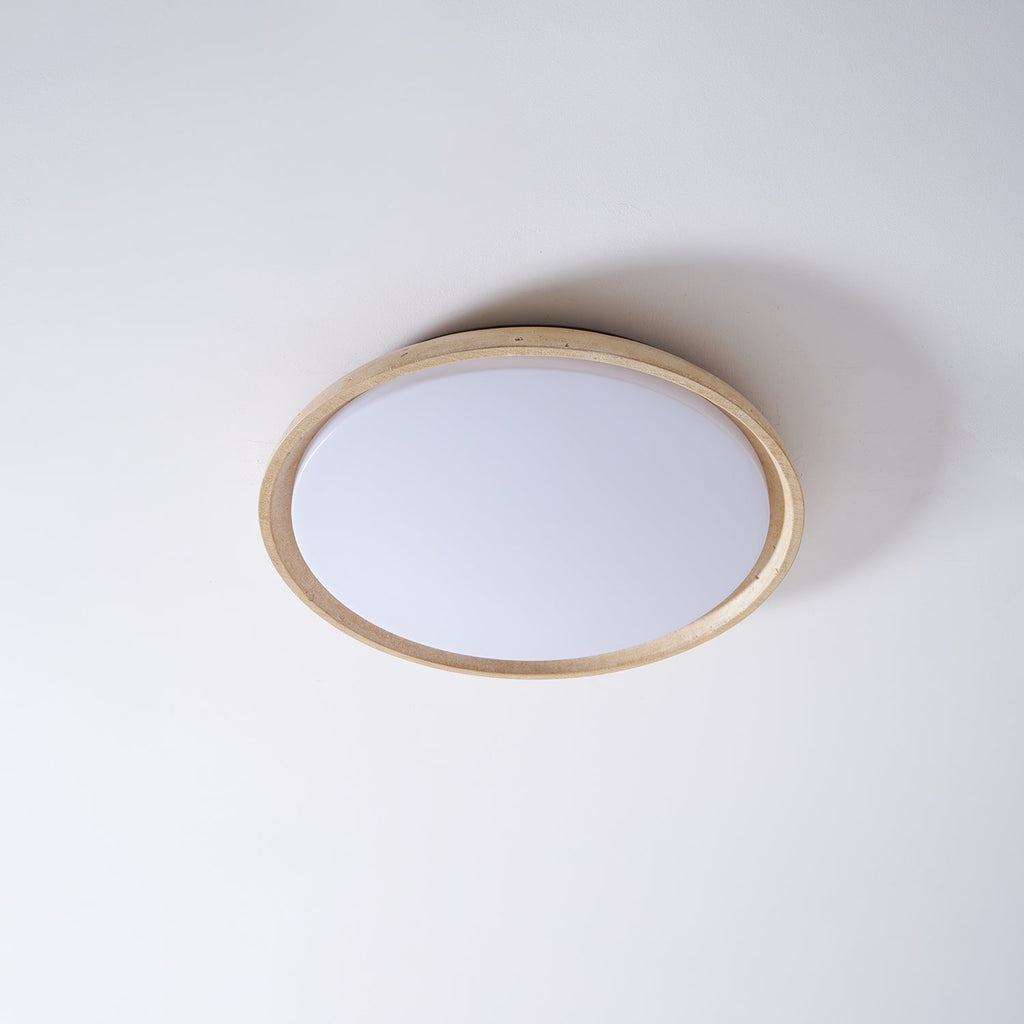 Lampada da soffitto Celeri in travertino