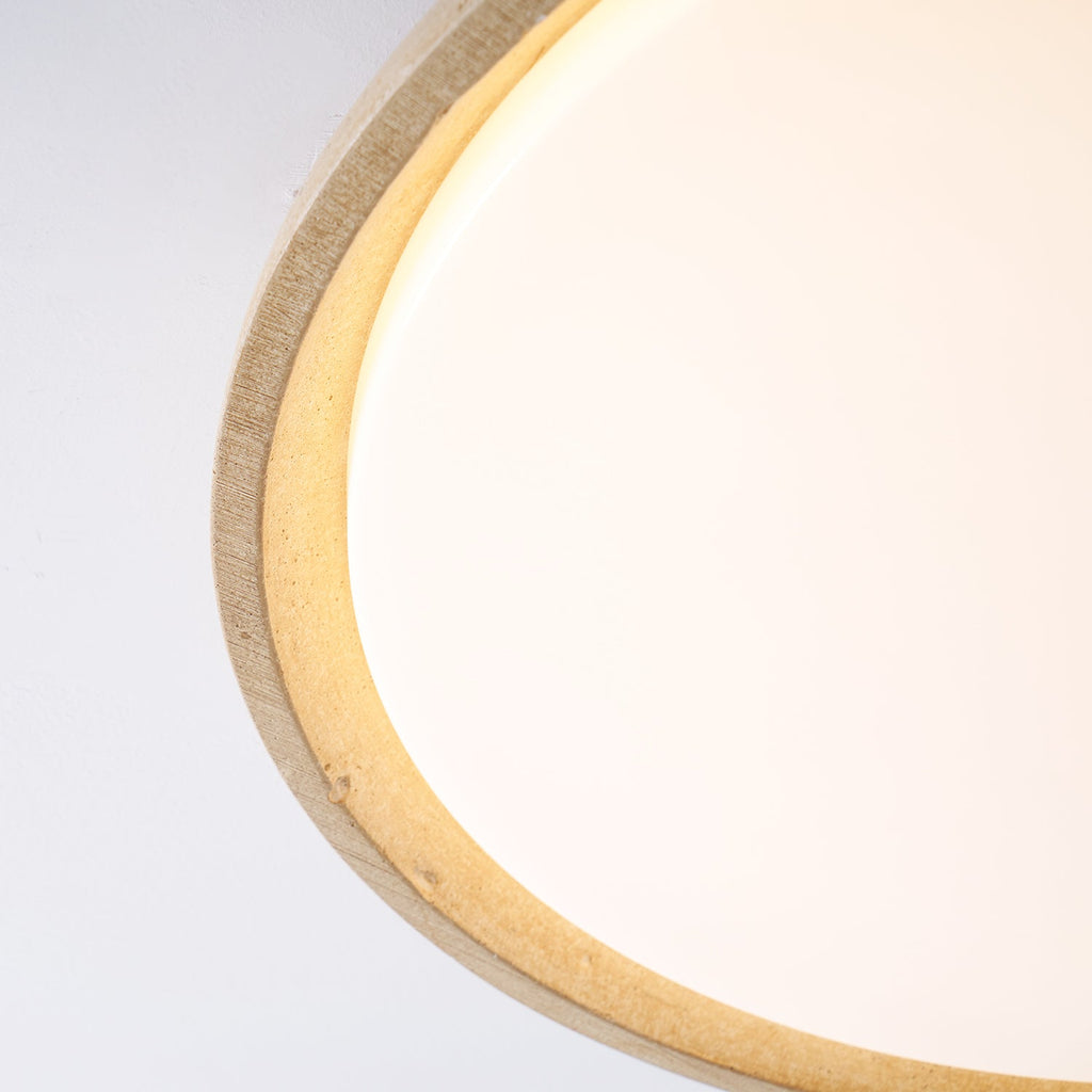 Lampada da soffitto Celeri in travertino