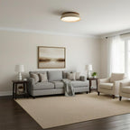 Lampada da soffitto Celeri in travertino