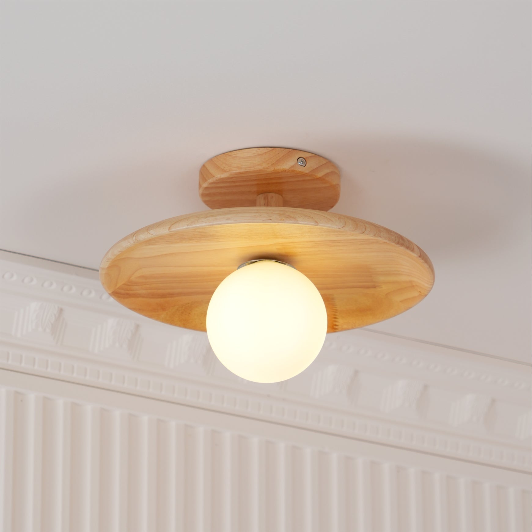 Plafoniera rotonda Leilomo