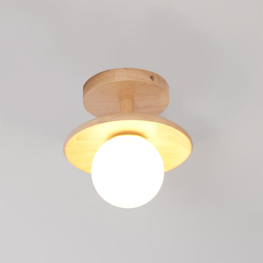 Plafoniera rotonda Leilomo