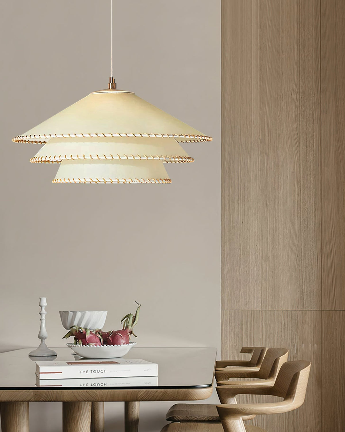Lampada a sospensione conica Tanorelia