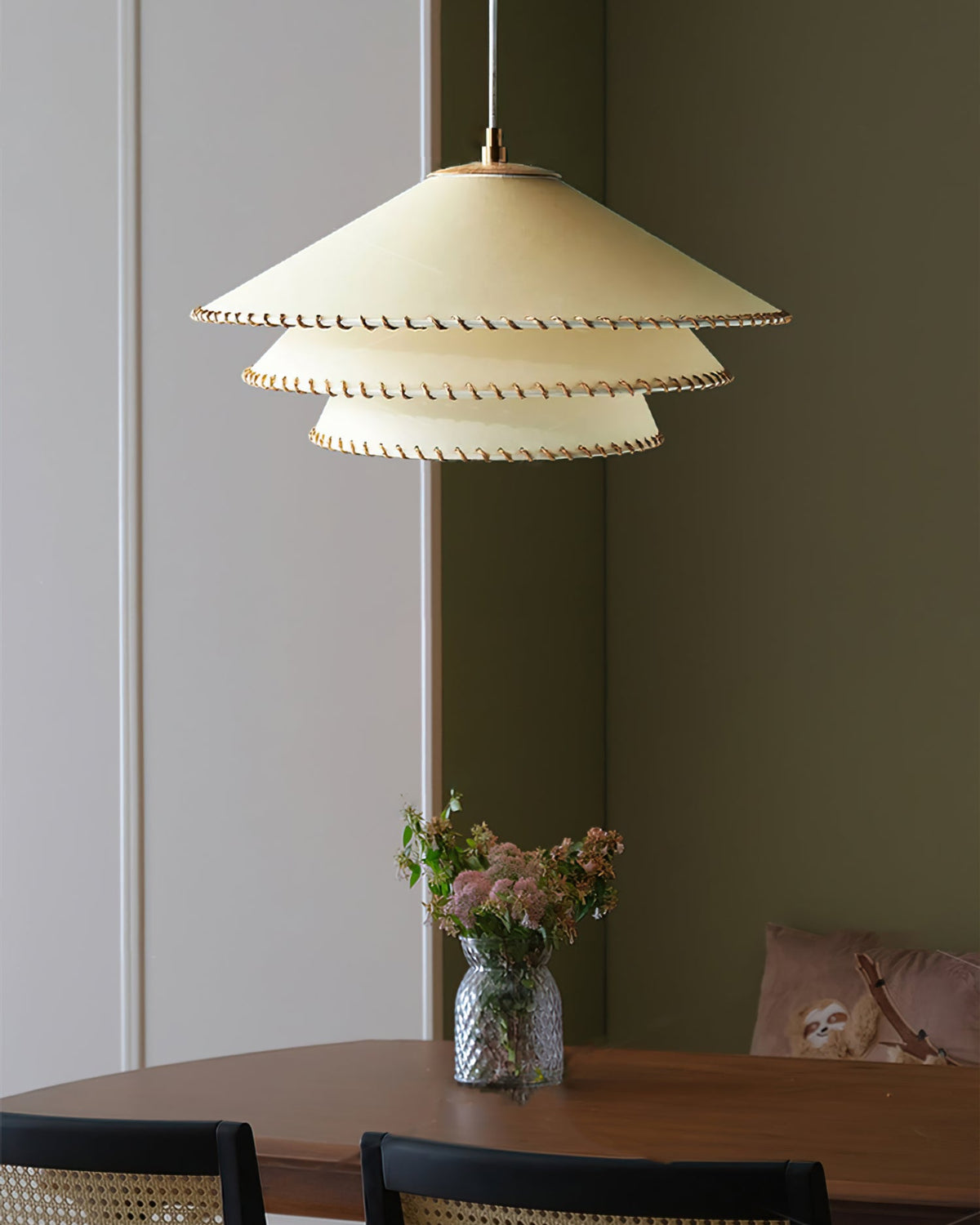 Lampada a sospensione conica Tanorelia