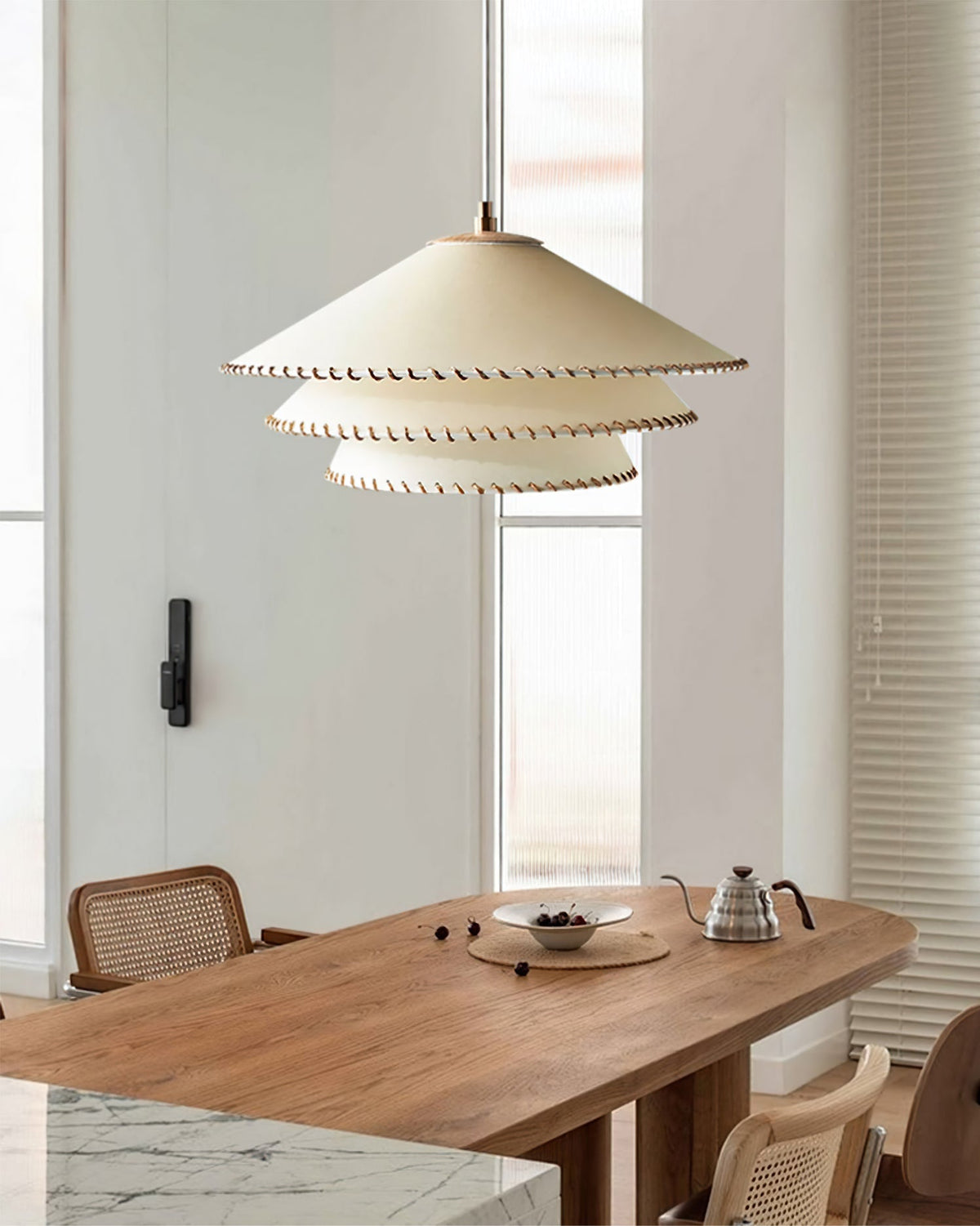 Lampada a sospensione conica Tanorelia