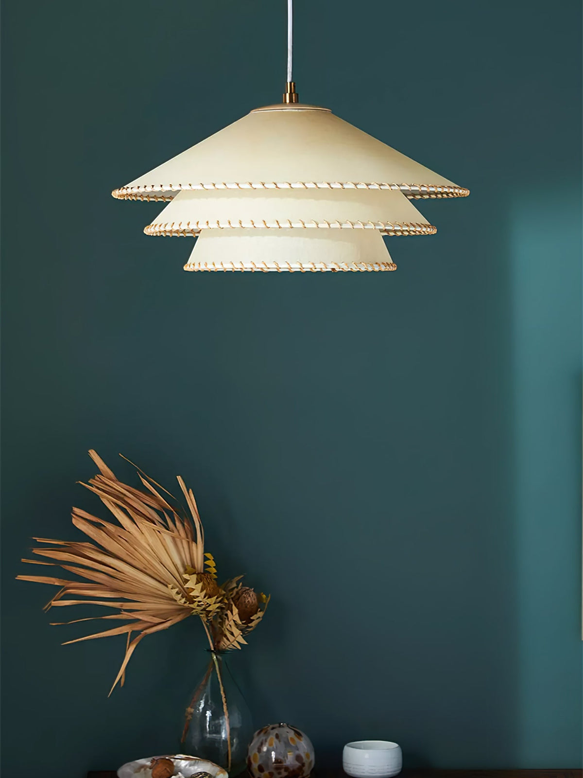 Lampada a sospensione conica Tanorelia