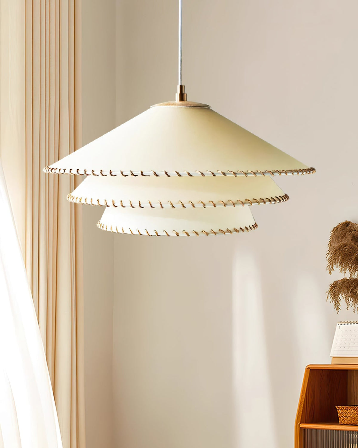 Lampada a sospensione conica Tanorelia