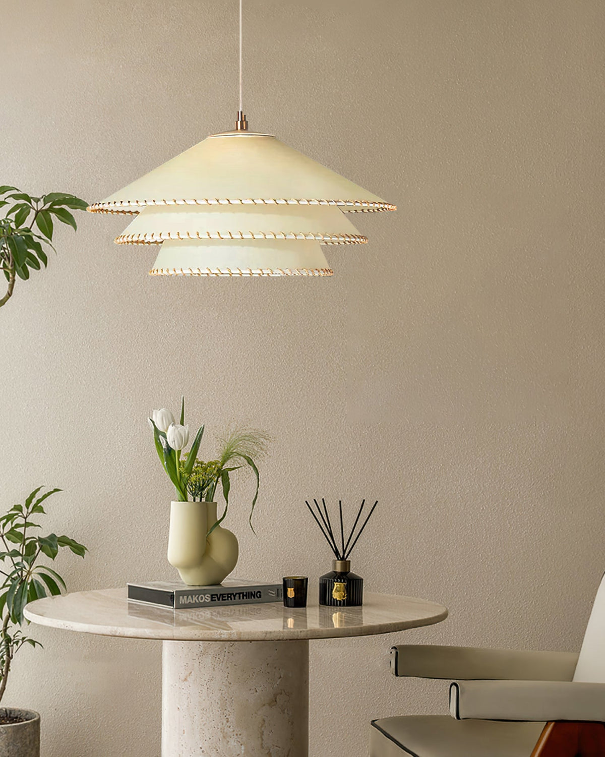 Lampada a sospensione conica Tanorelia