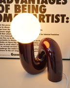 Lampada da tavolo spirale Velelio