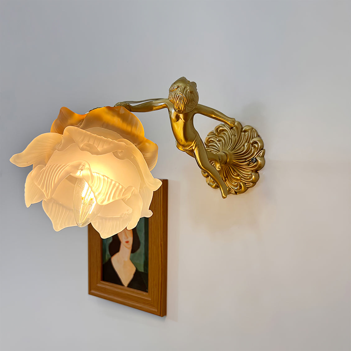 Applique da parete vintage Sorenli