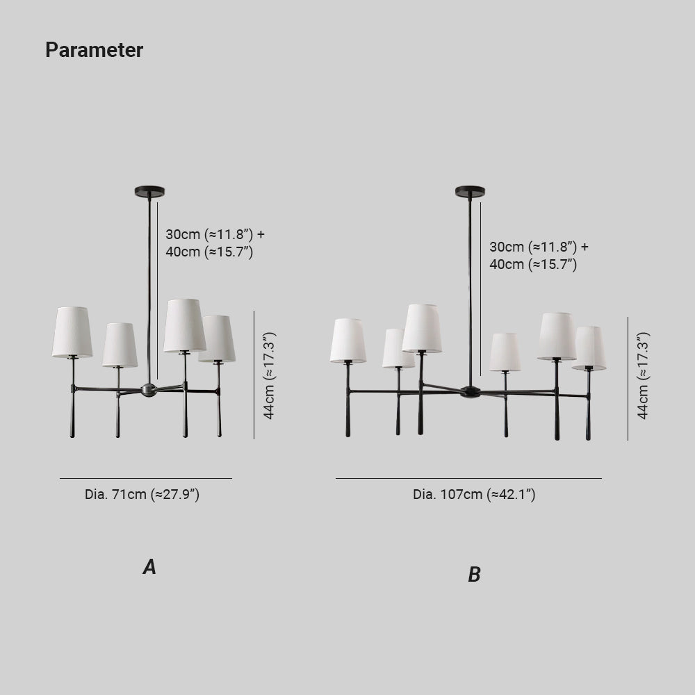 Lampadario moderno Sorrella