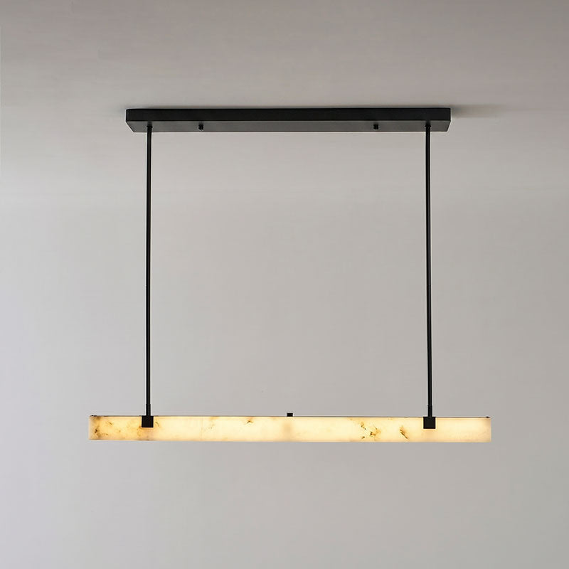 Lampadario lineare Riessi