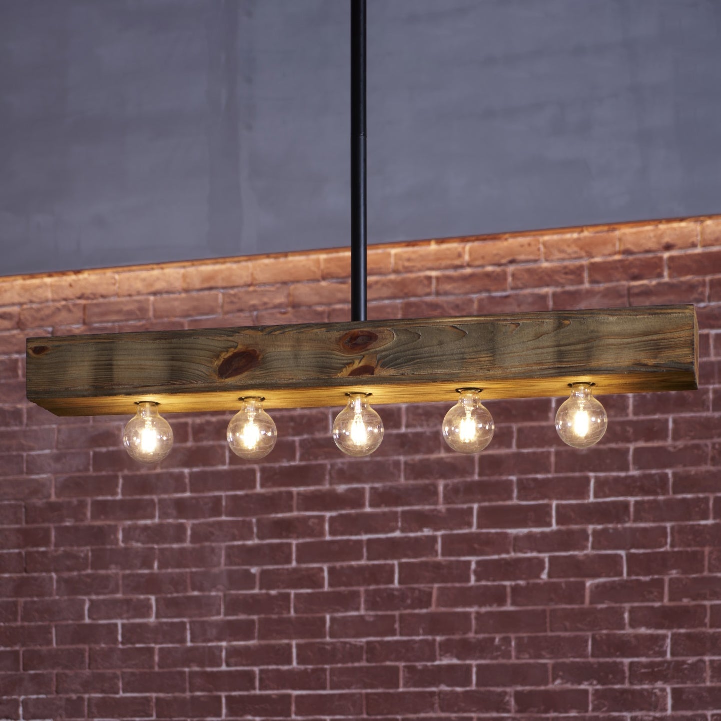 Lampadario lineare Serilone