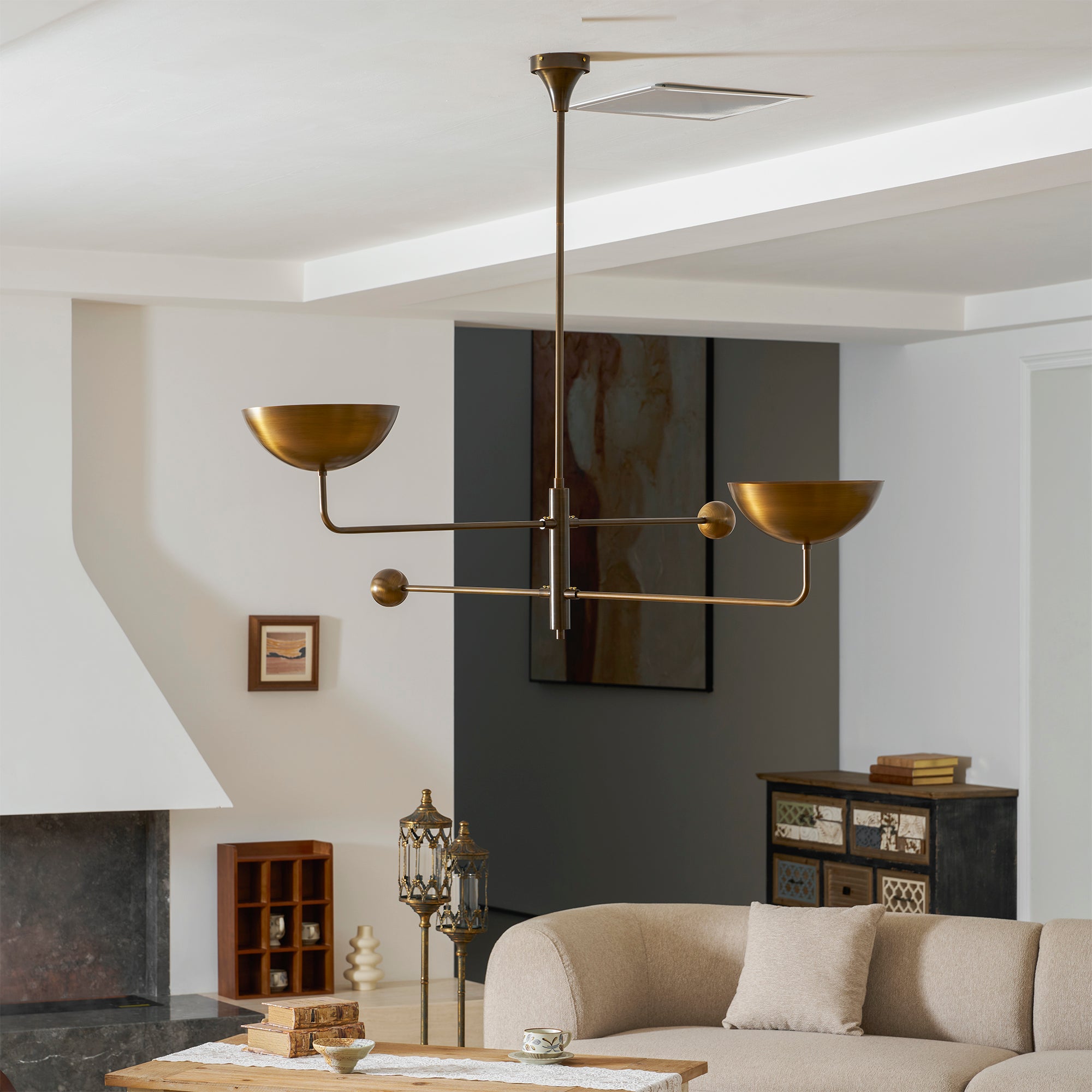 Lampadario moderno Zelia