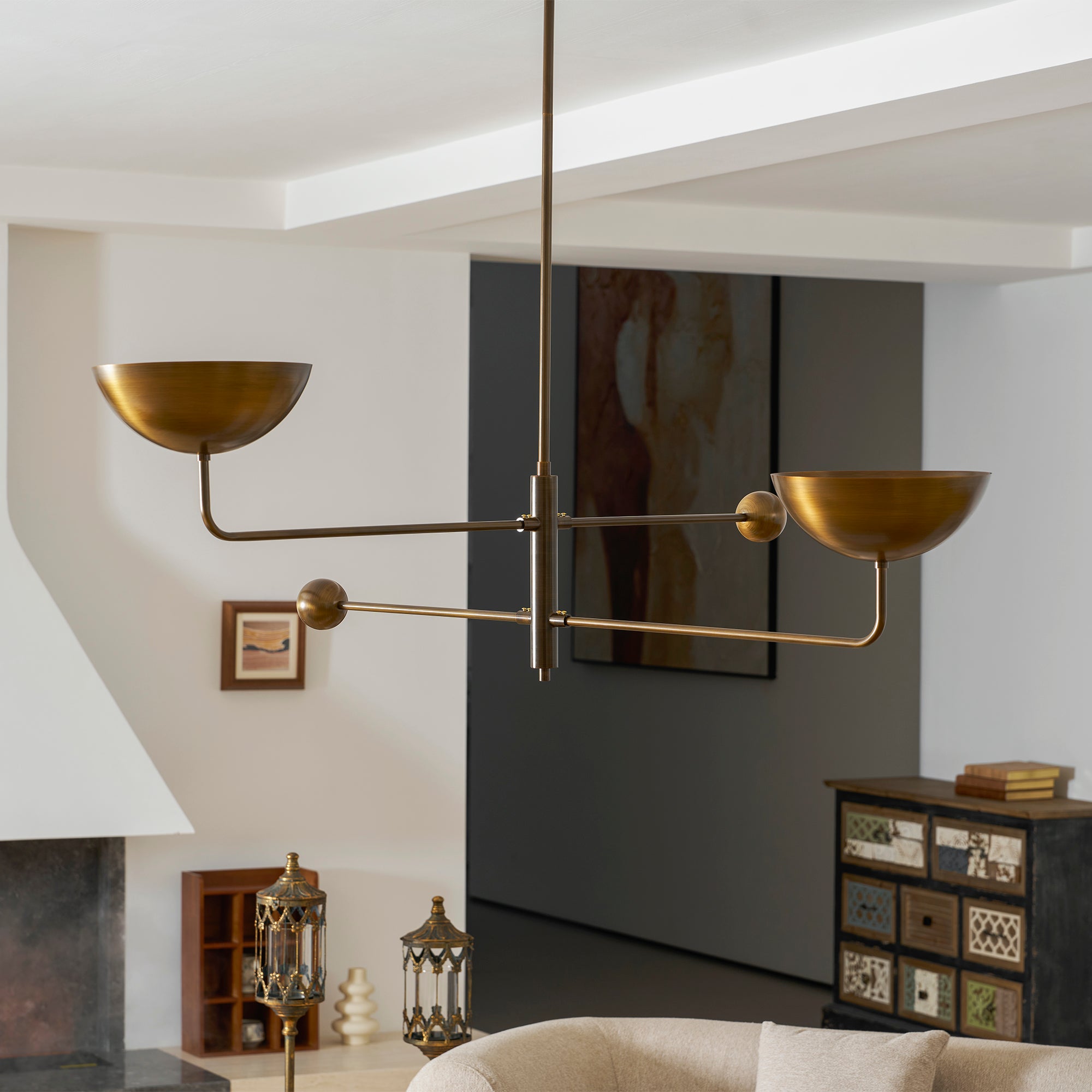 Lampadario moderno Zelia