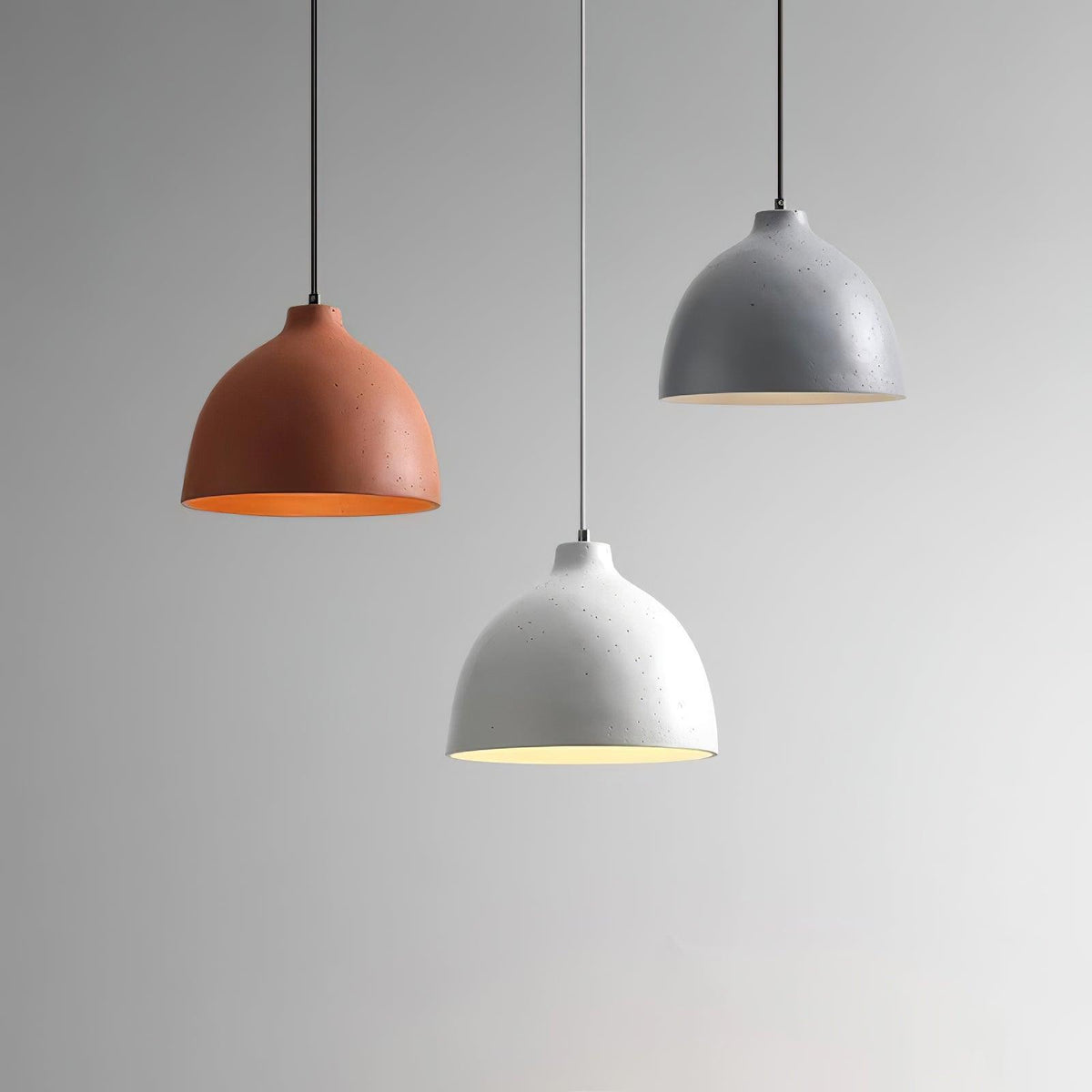 Resin Bowl Pendant Lamp – detail 6