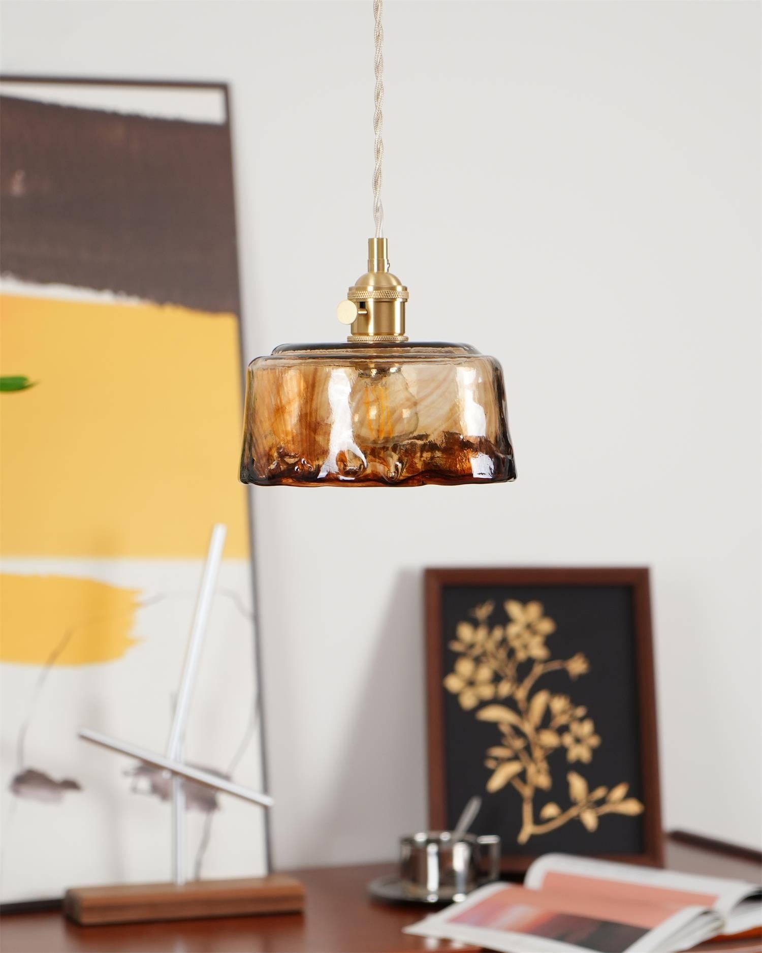 Lampada a sospensione vintage Iserisera