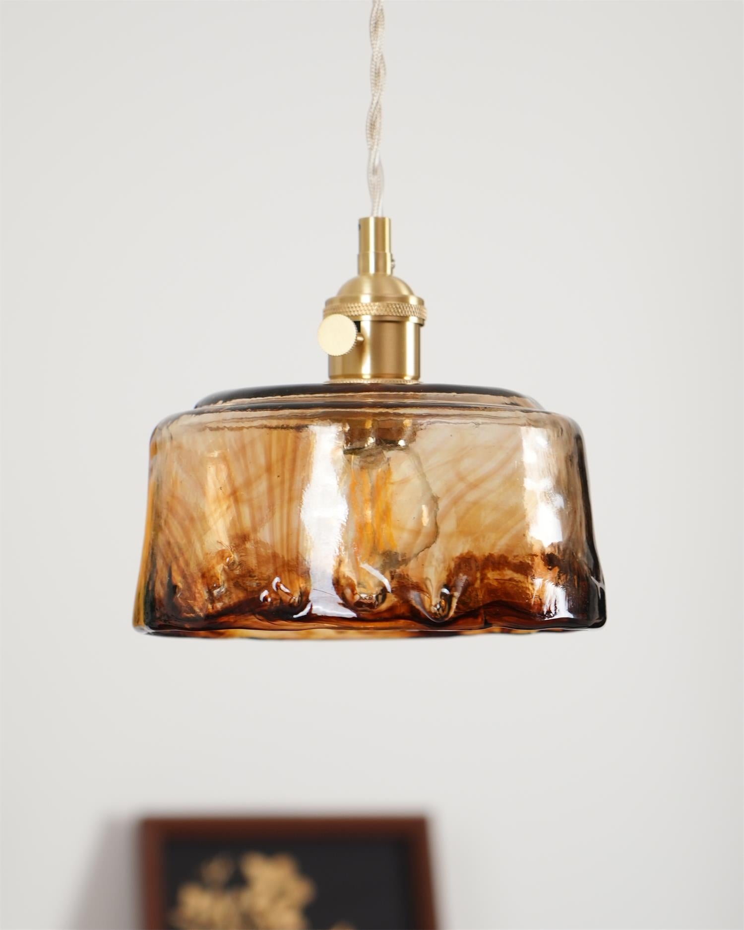 Lampada a sospensione vintage Fioraelio