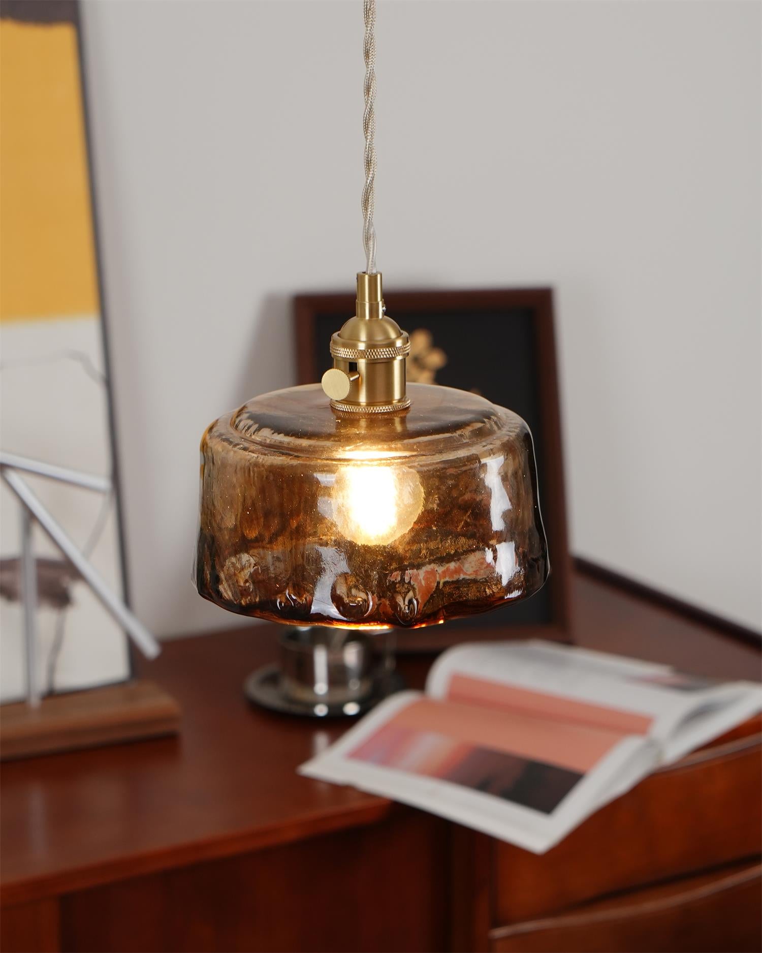 Lampada a sospensione vintage Iserisera
