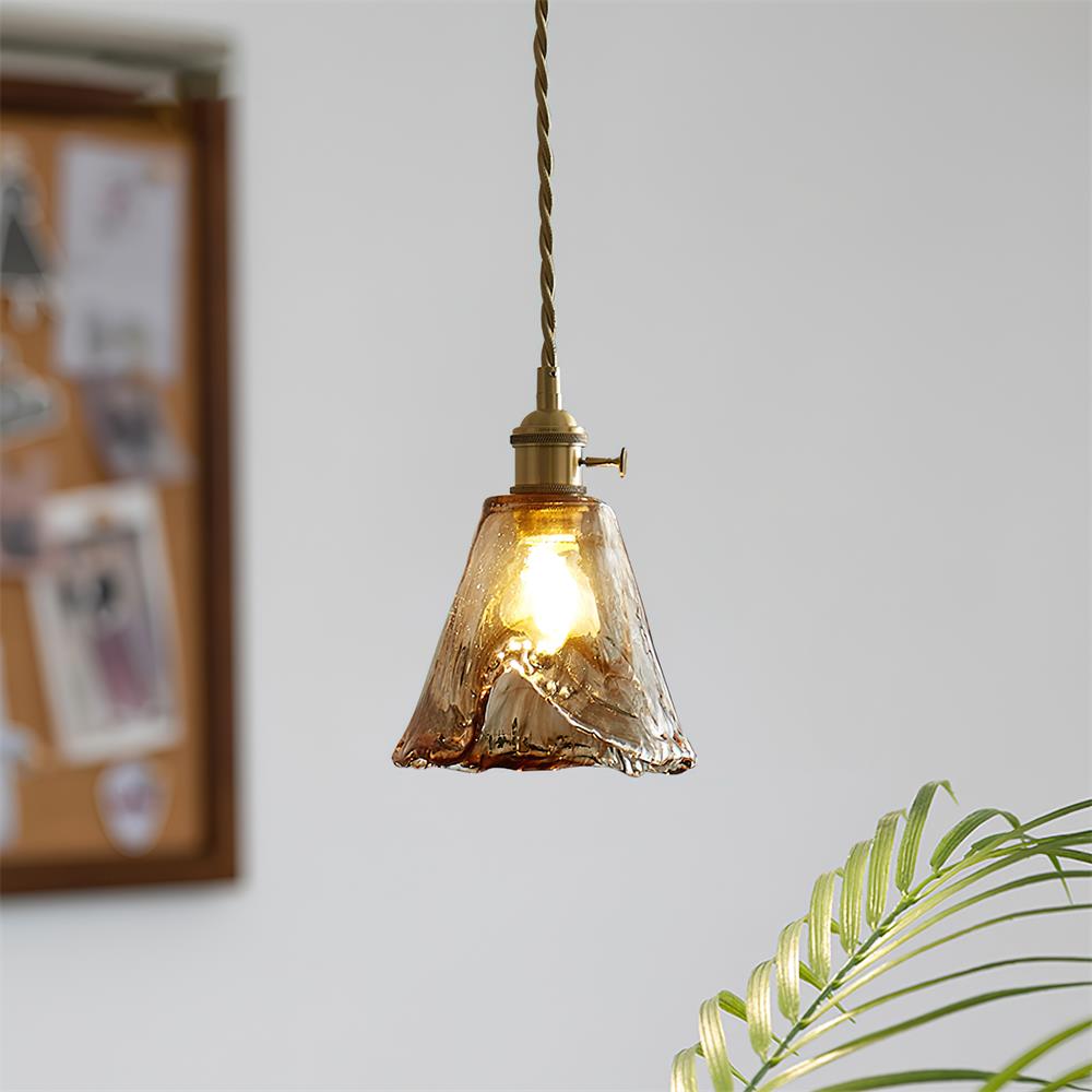 Lampada a sospensione vintage Fioraelio