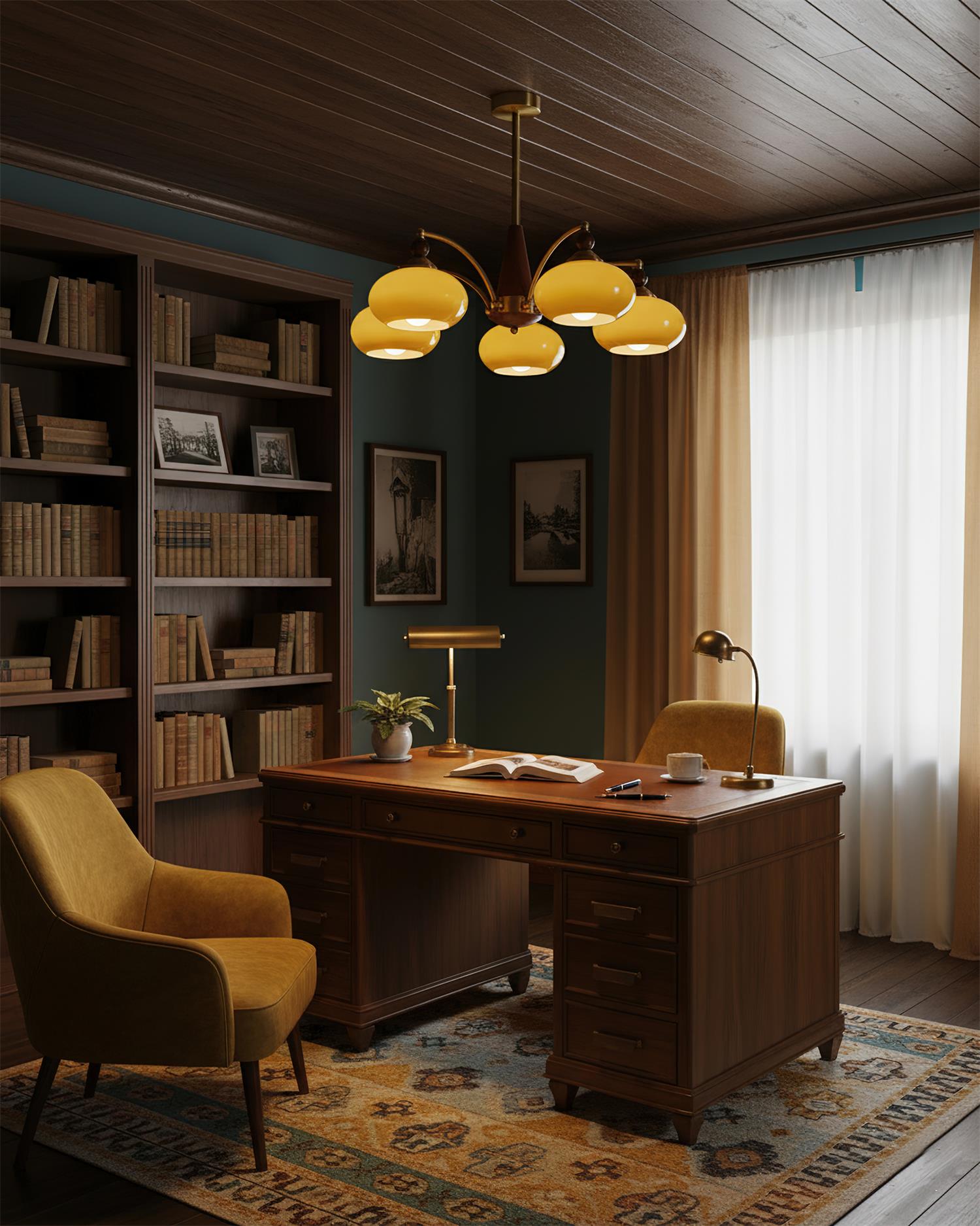 Lampadario vintage Loini