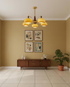 Lampadario vintage Loini