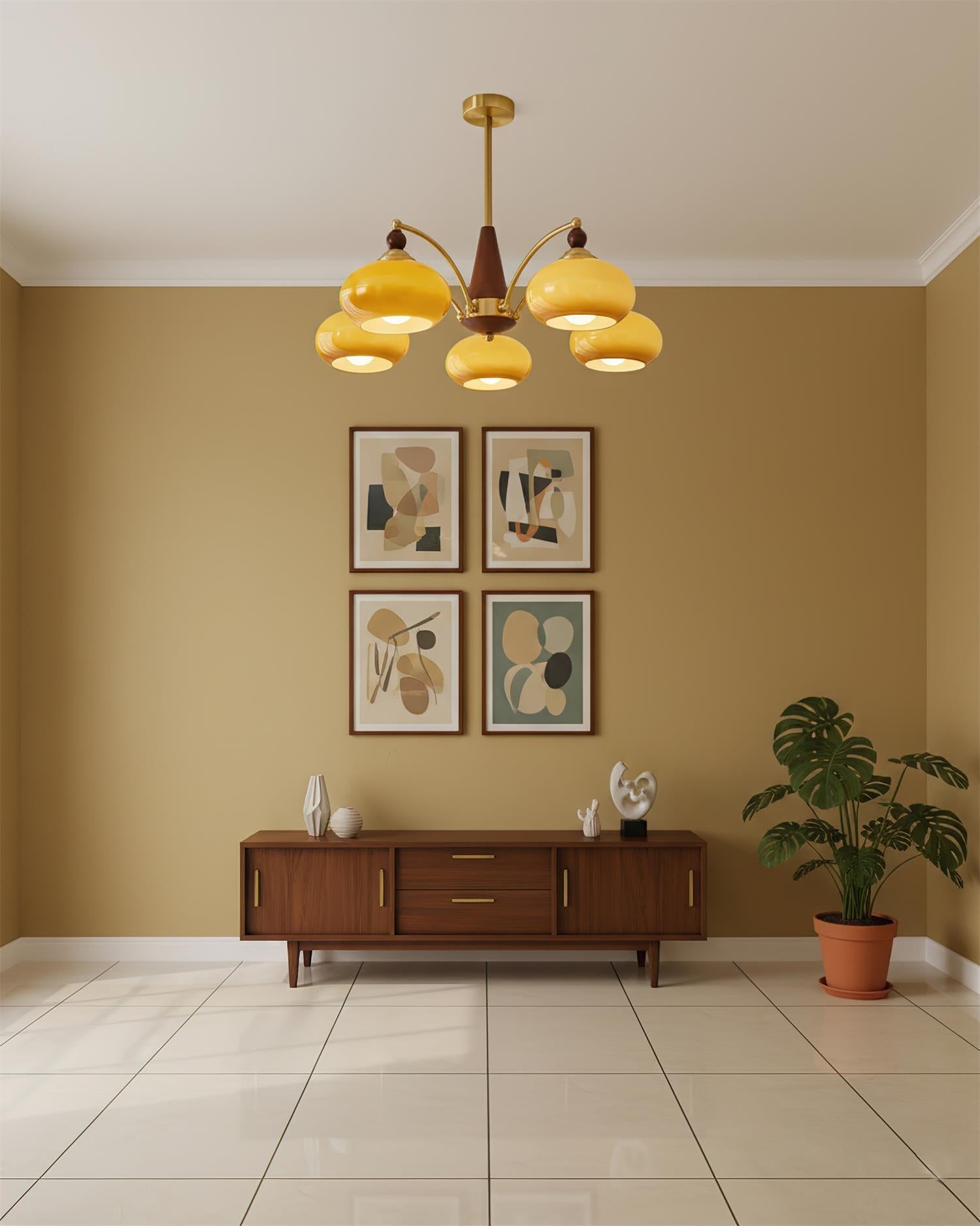 Lampadario vintage Loini