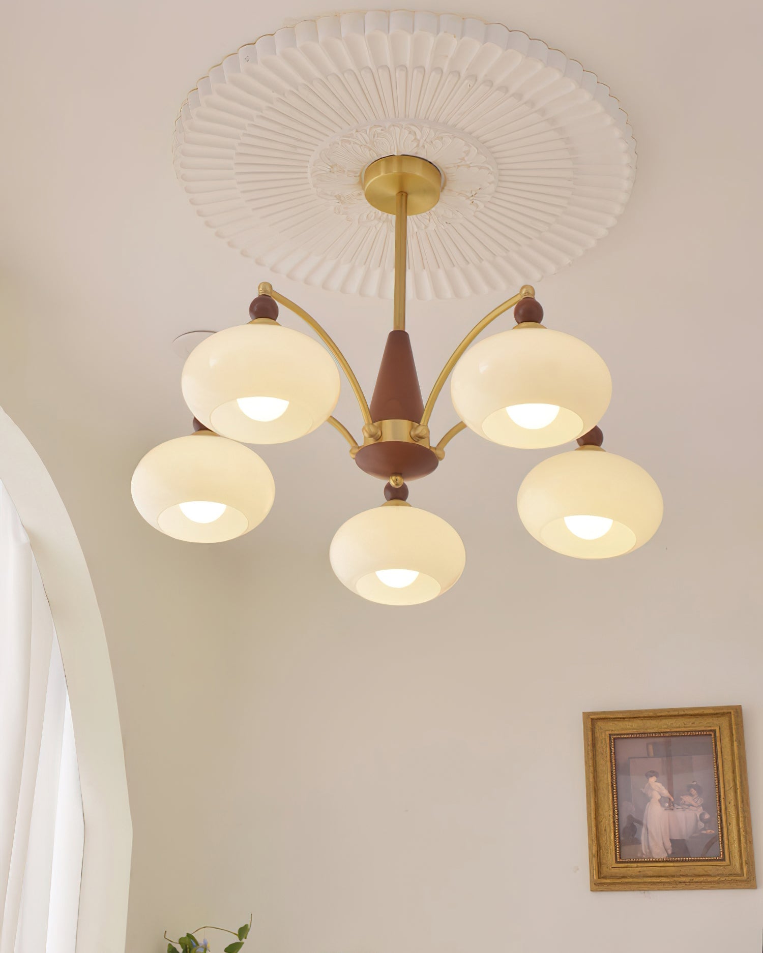 Lampadario vintage Loini