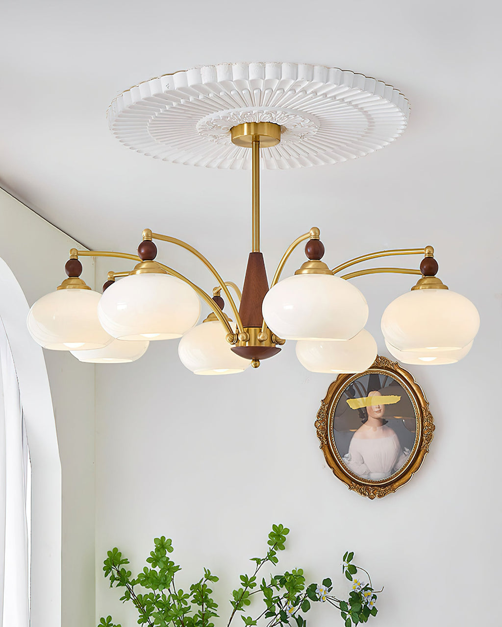 Lampadario vintage Loini