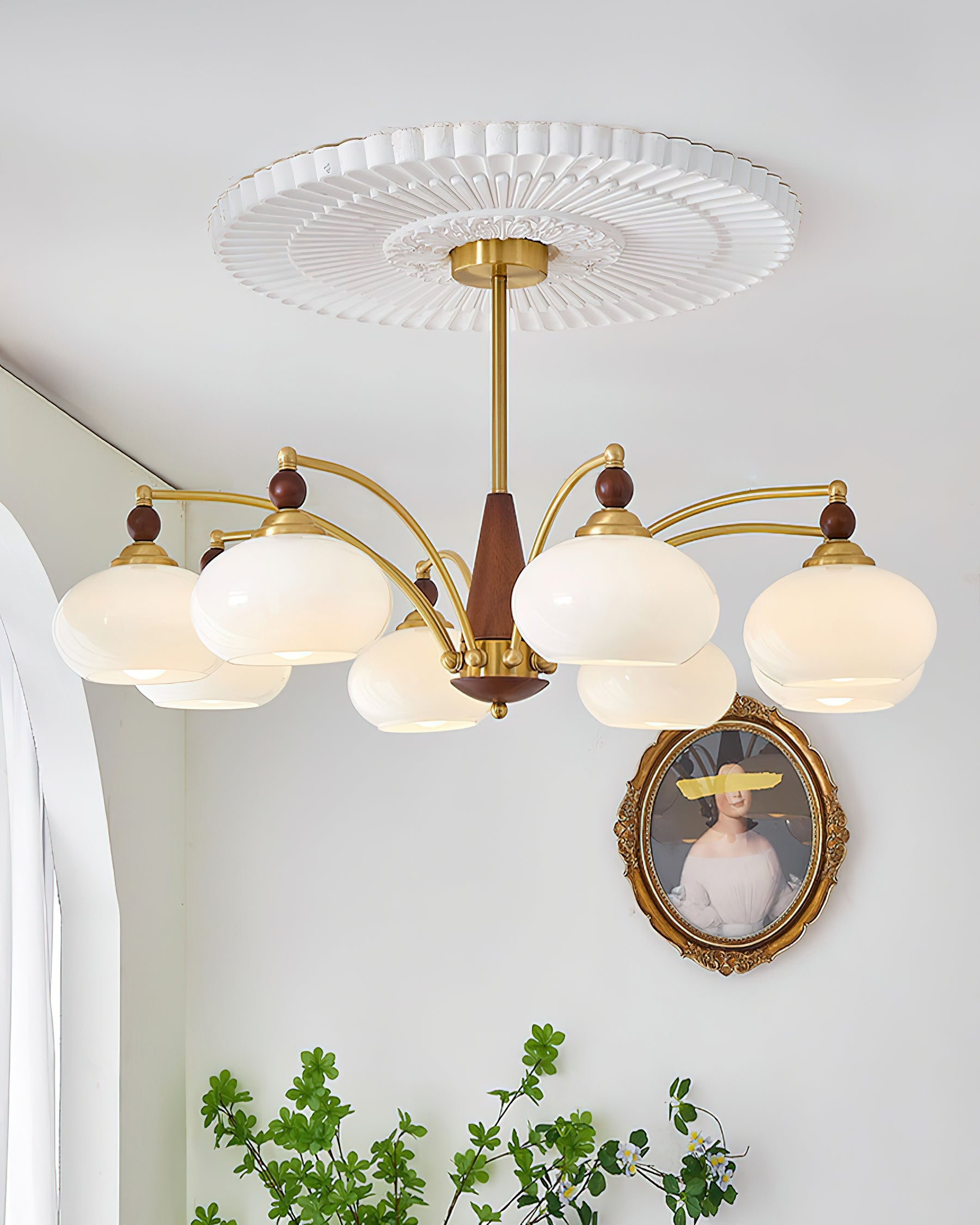 Lampadario vintage Loini