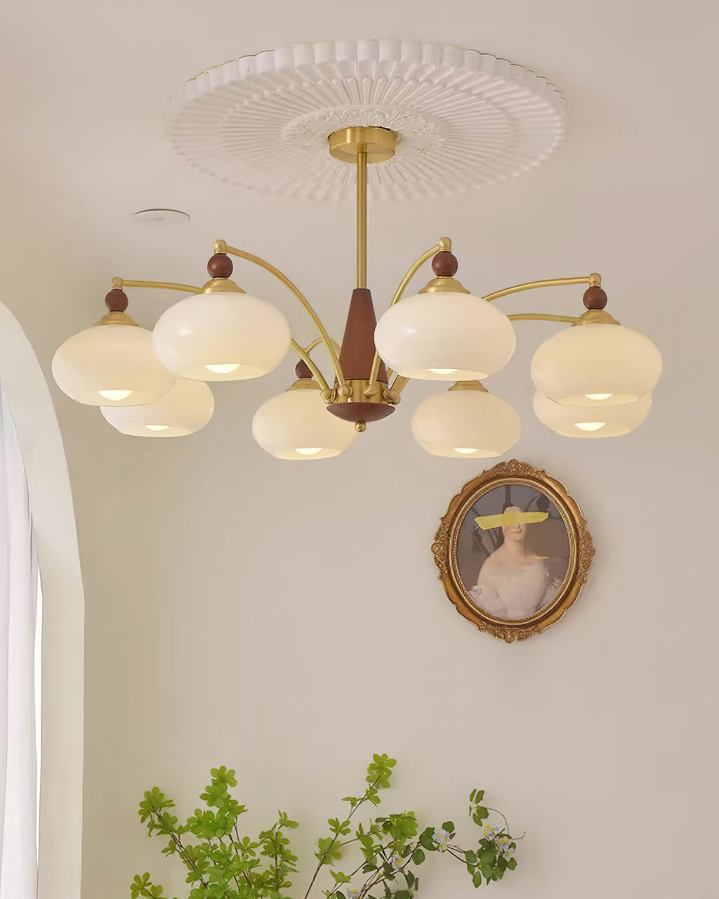 Lampadario vintage Loini