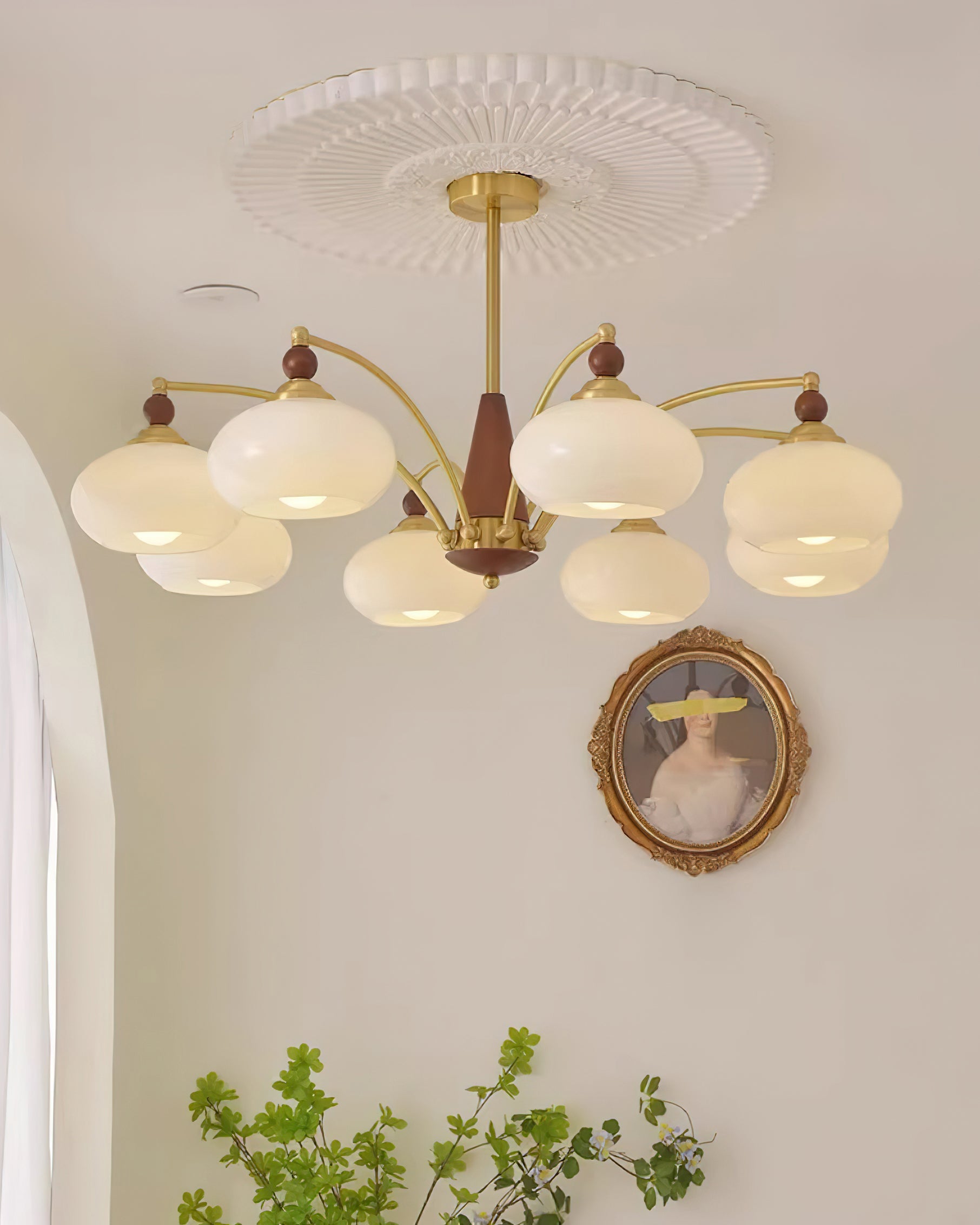 Lampadario vintage Loini