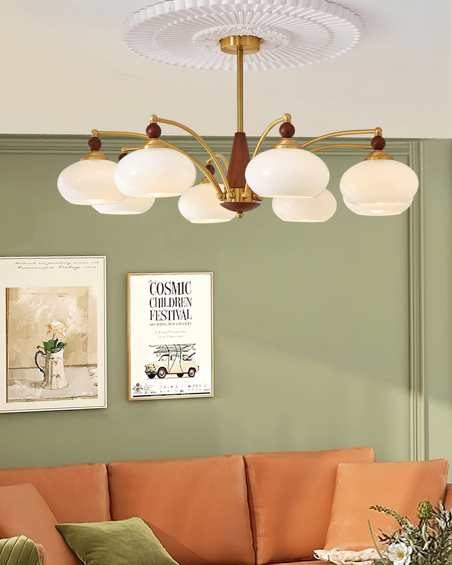 Lampadario vintage Loini