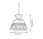 Lampada a sospensione vintage Renami