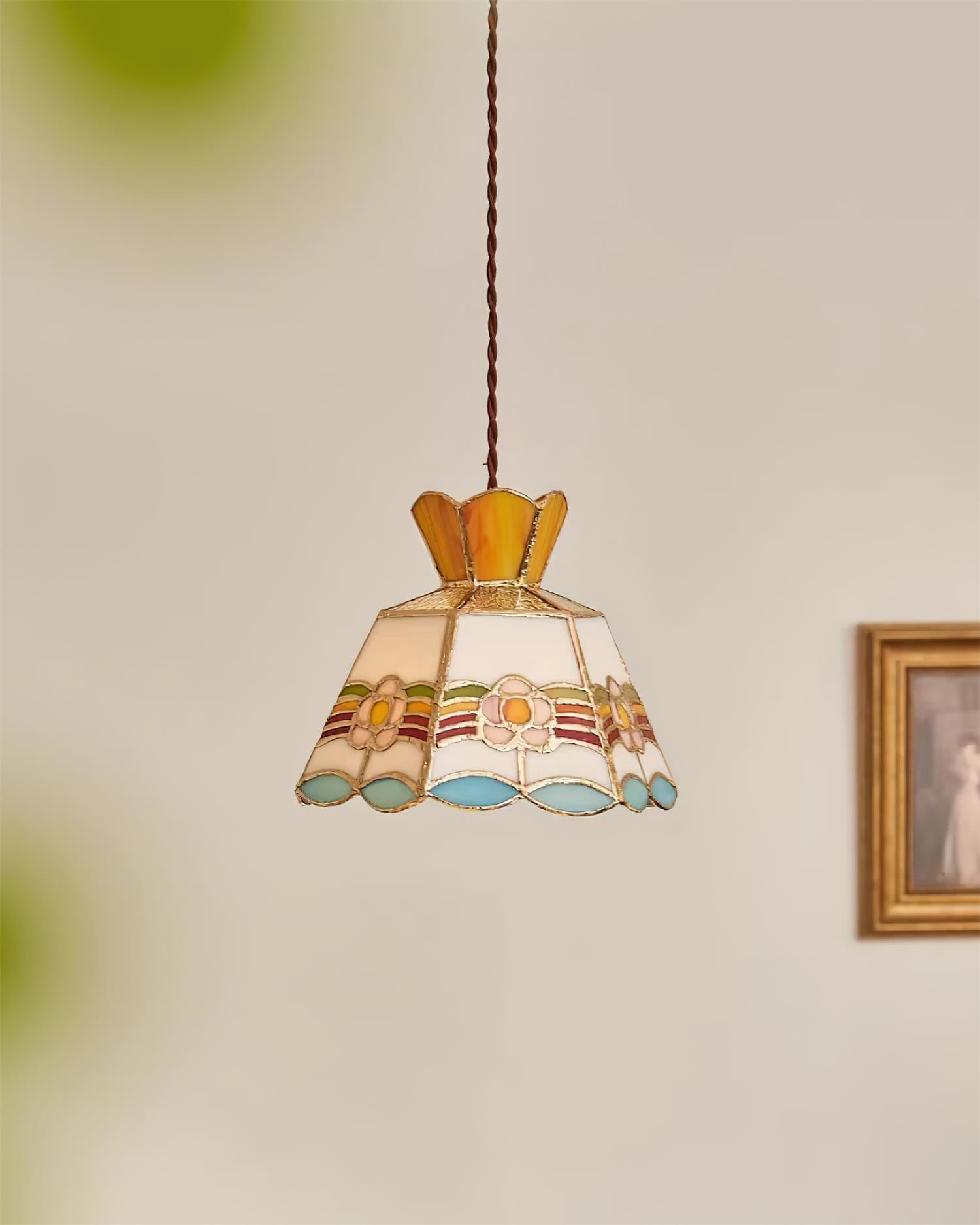 Lampada a sospensione vintage Renami