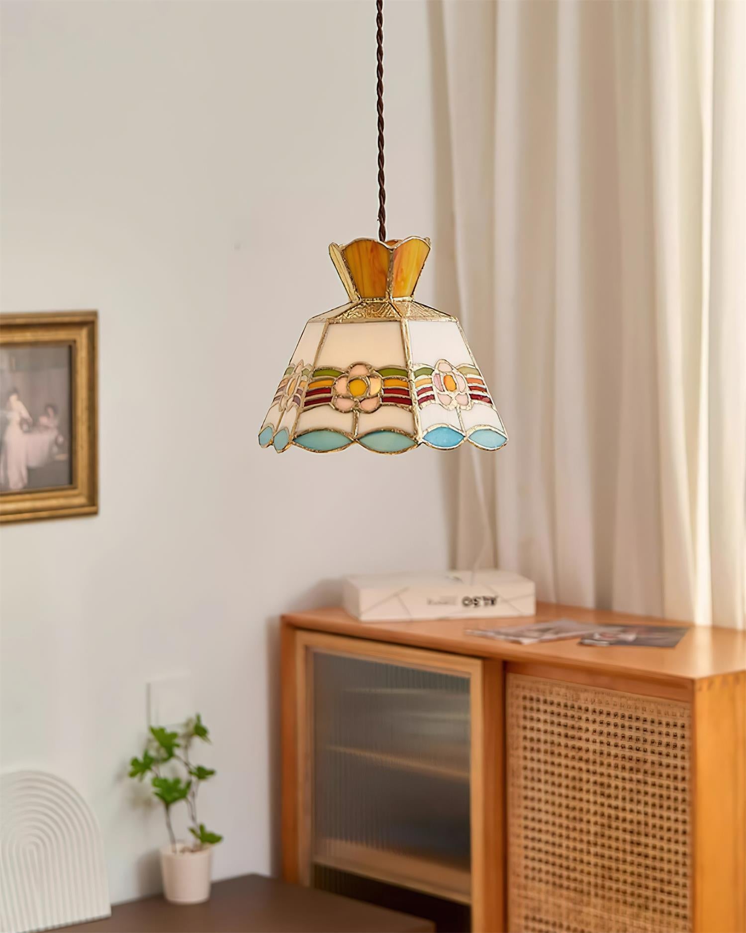 Lampada a sospensione vintage Renami