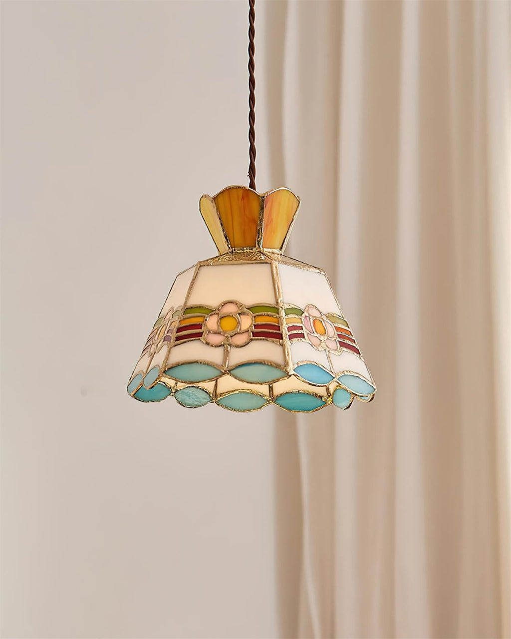 Lampada a sospensione vintage Renami