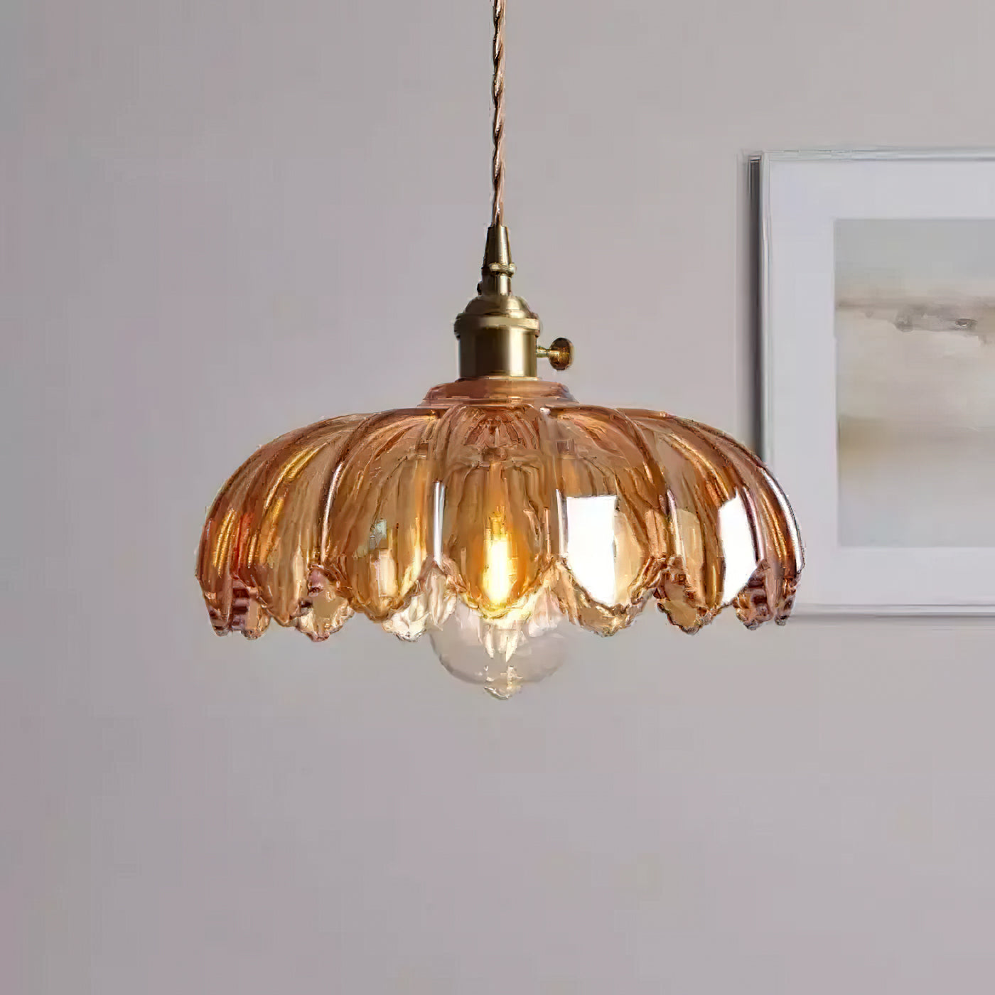 Lampada a sospensione vintage Esilole