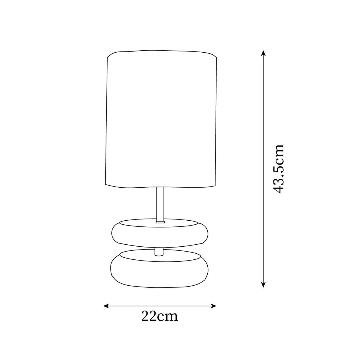 Wooden Modern Bedroom Table Lamp – detail 5