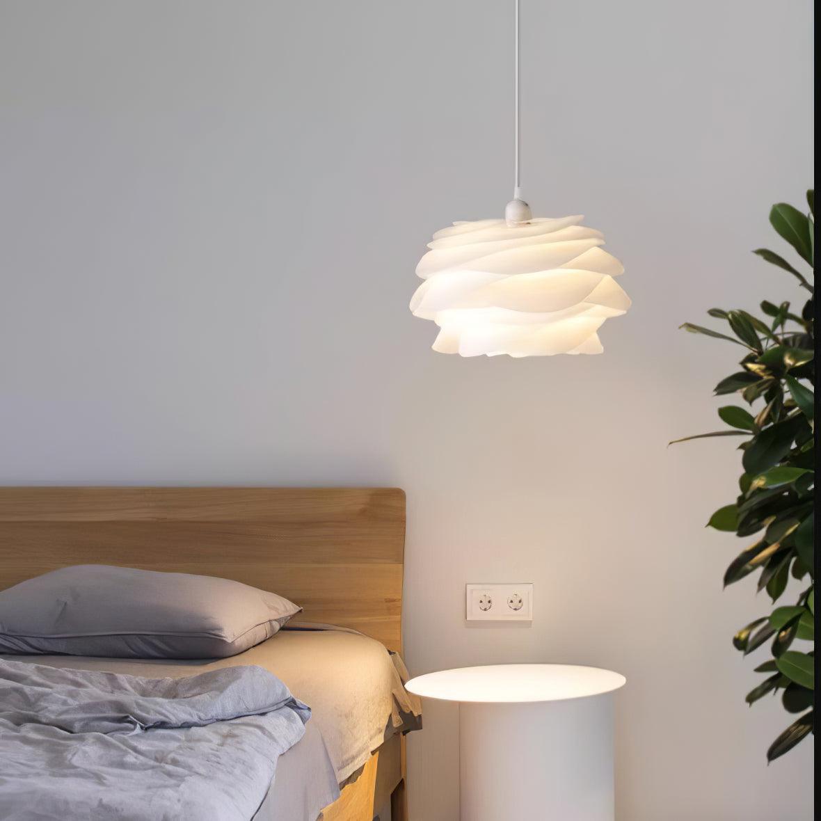 Lampada a sospensione floreale Nerara